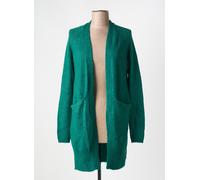 ichi gilets femme de couleur vert