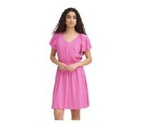 Ichi - Graphic Scallop Dress - Femme - Robes - Rose - Taille: 44 FR