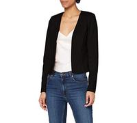 ICHI IHKATE BL Blazer Court pour Femme avec Stretch, 194008_Noir, XL