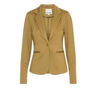 ICHI IHKATE BL Blazer Court pour Femme - Blazer Court à Un Bouton avec Stretch et col à Revers, Lizard (180629), XS