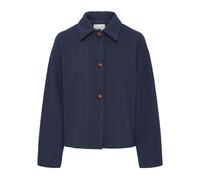 Ichi - Ihkate Cable JA Jakker 20124586 - Femme - Vestes - Bleu - Taille: 38 FR