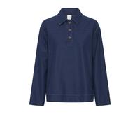Ichi - Ihkate Denim LS Toppe & T-Chemises - Femme - Blouses et Chemises - Bleu - Taille: 42 FR