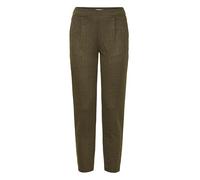 ICHI Ihkate Jacquard Pa8 Pantalon d'affaires décontracté, Noir/Lizard à Chevrons (203618), L Femme