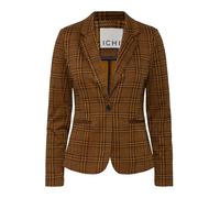 ICHI Ihkate Mosley BL Blazer d'affaires décontracté, Marron, M Femmes