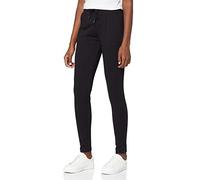 ICHI IHKATE PA2 Pantalon de survêtement pour Femme Pantalon de survêtement Pantalon de détente avec Stretch Coupe étroite avec Taille élastique, Noir (10001), L