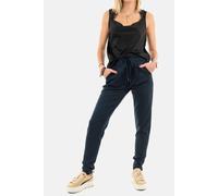 ICHI IHKATE PA2 Pantalon sweat pour femme Pantalon de détente avec stretch Coupe étroite avec ceinture élastique