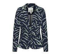 ICHI Ihkate Print Bl18 Blazer, 202811/Total Eclipse Zebra Flower AOP, M Femme