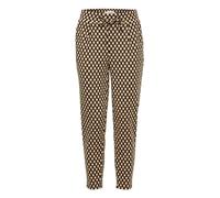 ICHI IHKATE Print PA21 Pantalon décontracté, Doeskin Checks AOP (202764), M Femme