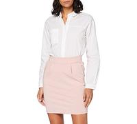 ICHI IHKATE SK Mini Jupe Courte pour Femme avec élastique et Taille élastique, Rose fumé MLG (12524), XXL