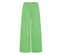 ICHI Ihkate Sus Long Wide Pa2 Pantalon d'affaires décontracté, 166138/Kelly Green, M Femmes