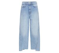 Ichi - Ihobinne PA Cropped Jeans - Femme - Jeans - Bleu - Taille: W27