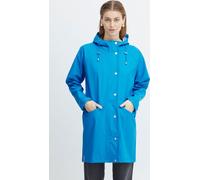 ICHI IHTAZI Coupe-vent pour dames Veste de transition Imperméable avec boutons-pression Capuche avec cordon de serrage Poches d'entrée Regular fit