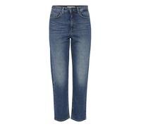 ICHI Jean pour femme IHTWIGGY Raven Coupe droite Stretch Bleu moyen (19037) Taille 28
