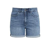 ICHI IHTWIGGY SHO, Shorts en Jean Femme, 19037/Medium Blue, 36