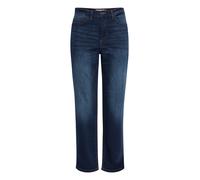 ICHI IHTWIGGY Raven Jean pour femme avec coupe droite stretch, Bleu foncé (19038), 34
