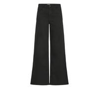 Jeans large femme Ichi Twiggy Noir 31x34