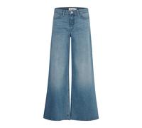 Jeans large femme Ichi Twiggy Bleu 33x32