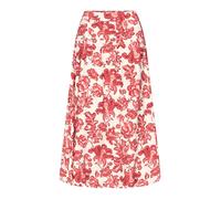 Jupe longue femme Ichi Gilvis Rouge 34