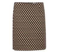 ICHI Jupe 'Kate' beige / noir, Taille 42