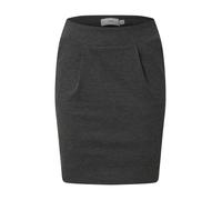 Jupe mi-longue femme Ichi Kate Gris L