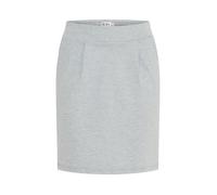 ICHI Jupe mi-longue femme IHKate - gris, mélange polyester/viscose/élasthanne S