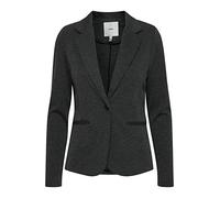 ICHI KATE BL, Veston Col V Manches Longues Femme, Grau (Dark Grey Melange 10021), 36 (Taille fabricant: S)