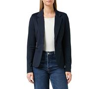 ICHI KATE BL, Veston Femme, Bleu - Blau (Total Eclipse Melange 14044), 34 (Taille fabricant: XS)