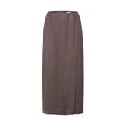 Ichi - Midi Skirt - Femme - Jupes - Brun - Taille: 40 FR