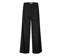 ICHI Pantalon à plis 'Ihlexi' noir, Taille 40