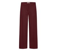 ICHI Pantalon à plis 'KATE' bourgogne, Taille 38