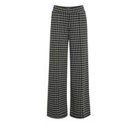 ICHI Pantalon à plis 'Kate' gris / noir, Taille 40
