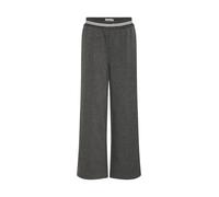 ICHI Pantalon 'ICHKate' anthracite / blanc, Taille 38