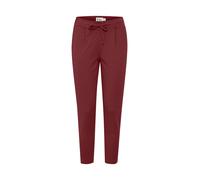 ICHI Pantalon 'ICHKate' rouge foncé, Taille 40