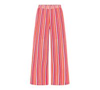 ICHI Pantalon 'IHLibella' bleu clair / vert clair / rose / rouge, Taille 34