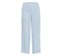ICHI Pantalon 'IHMarrakech' bleu clair / blanc, Taille 40