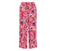 ICHI Pantalon 'IHMarrakech' vert / fuchsia / rouge / blanc, Taille 38