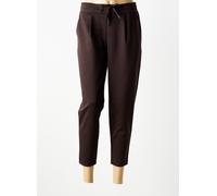 ichi pantalons femme de couleur marron 40