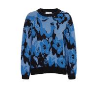 ICHI Pull-over 'IH POVOKE' marine / azur / bleu pastel, Taille XXL