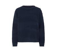 ICHI Pull-over 'IHASTRA' bleu foncé, Taille XL