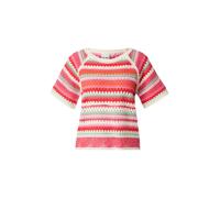 ICHI Pull-over 'IHBandie' menthe / orange / rose / blanc, Taille L