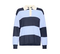 ICHI Pull-over 'IHBOSTON' bleu / bleu clair, Taille S