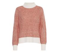 ICHI Pull-over 'Kamara' rouge / blanc, Taille XXL