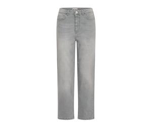 Ichi - Raven Lavé Gris Straight Leg Jeans - Femme - Jeans - Gris - Taille: W26