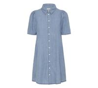 ICHI Robe-chemise 'ANCEY' bleu denim, Taille 40
