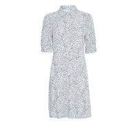 ICHI Robe-chemise 'Aya' bleu / blanc, Taille 38