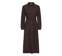 ICHI Robe-chemise 'IHFANTY' brun foncé, Taille 34