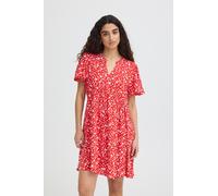 ICHI Robe-chemise ' Marrakech ' rouge sang, Taille 42