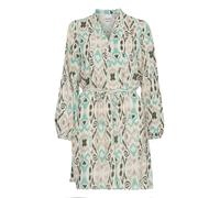 ICHI Robe-chemise 'Vera' beige / mélange de couleurs, Taille 38