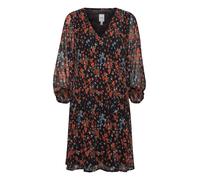 ICHI Robe d’été bleu / vert / orange / noir, Taille 40