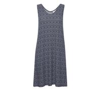 ICHI Robe d’été 'IHLisa' bleu foncé / blanc, Taille 36